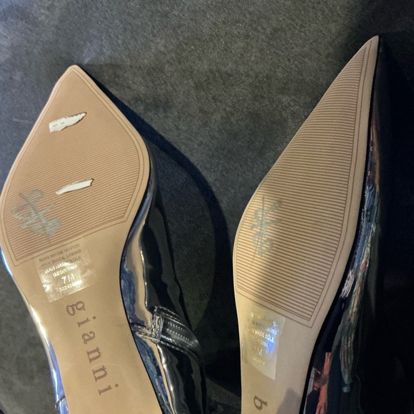 GIANNI BINI METALLIC SILVER ANKLE GEORGINA METALLIC KITTEN HEEL(Sz 7/7.5/8/8.5/9 - Picture 13 of 16